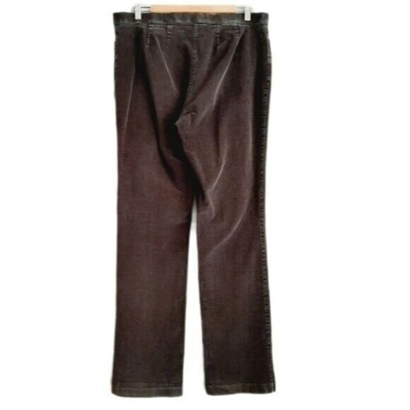 NORTHERN REFLECTIONS Essential Slim Corduroy Pants Grey Sz 12 - Picture 3 of 11